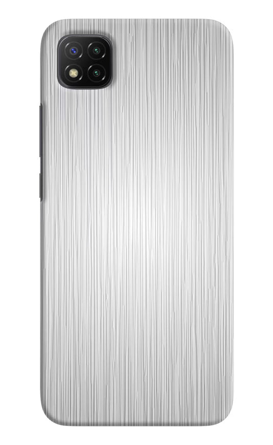 Wooden Grey Texture Poco C3 Hard Case Back Cover by Casekaro