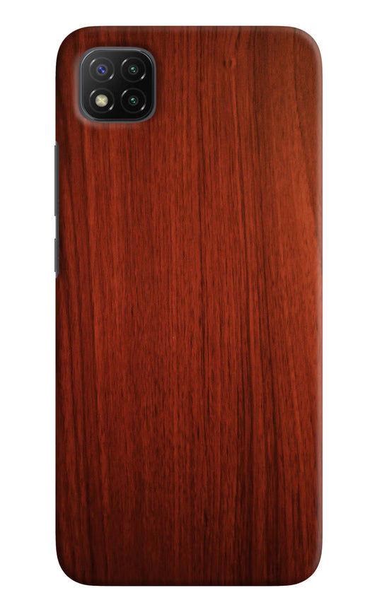 Wooden Plain Pattern Poco C3 Hard Case Back Cover by Casekaro