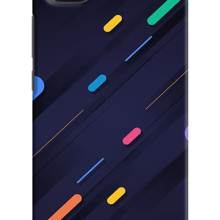Abstract Design Poco C3 Hard Case Back Cover by Casekaro