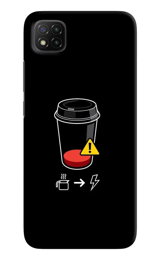 Coffee Poco C3 Hard Case Back Cover by Casekaro
