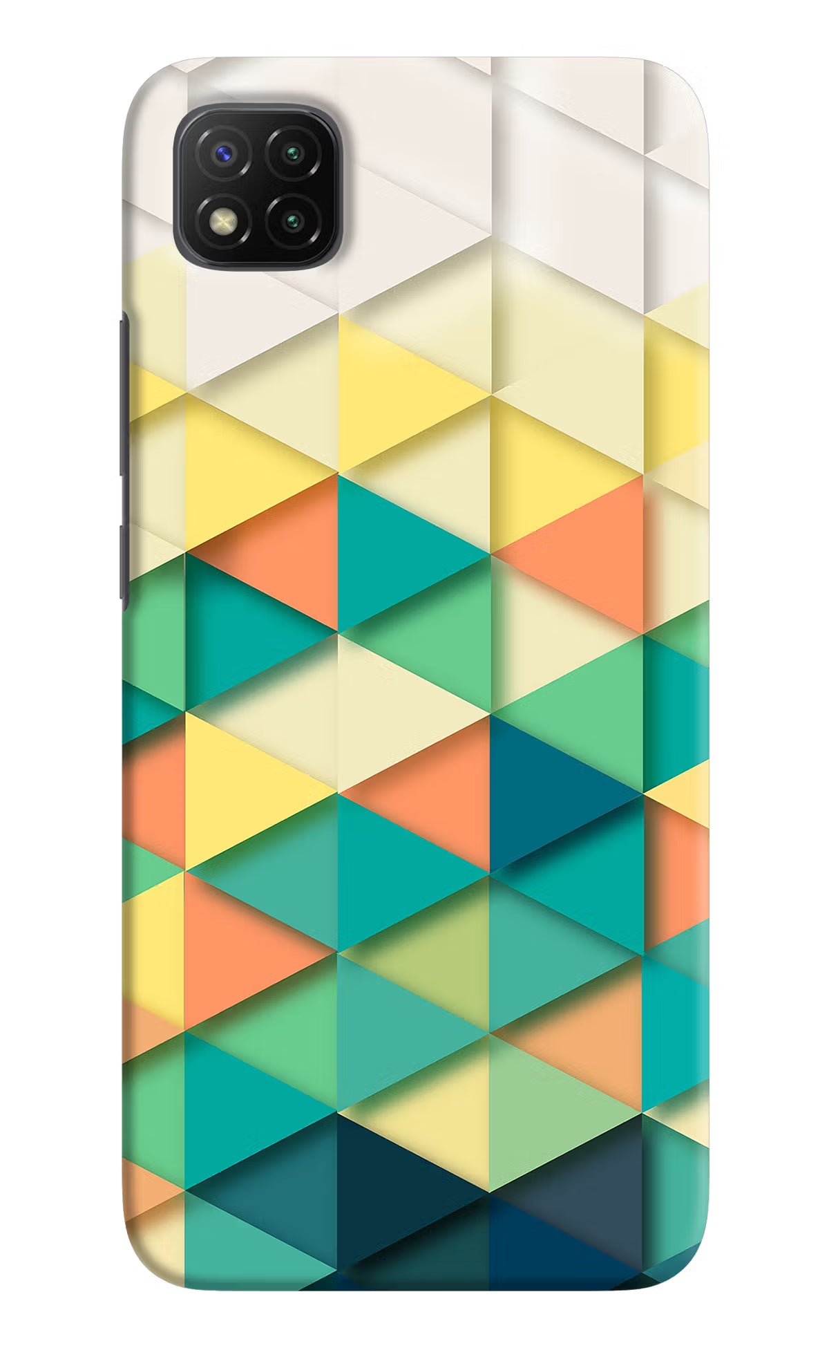 Abstract Poco C3 Hard Case Back Cover by Casekaro