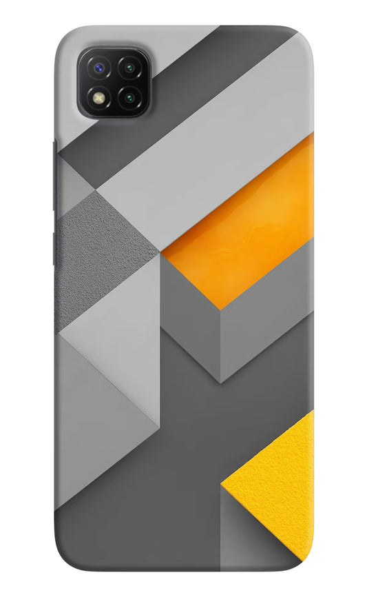 Abstract Poco C3 Hard Case Back Cover by Casekaro