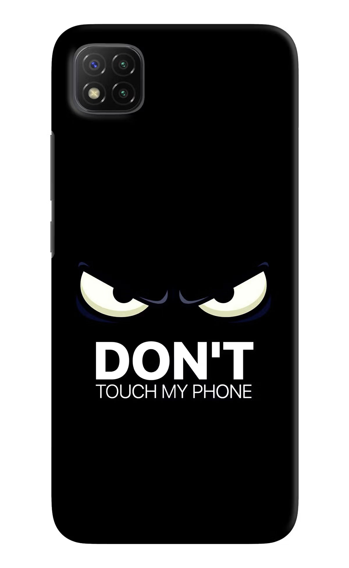 Don'T Touch My Phone Poco C3 Hard Case Back Cover by Casekaro