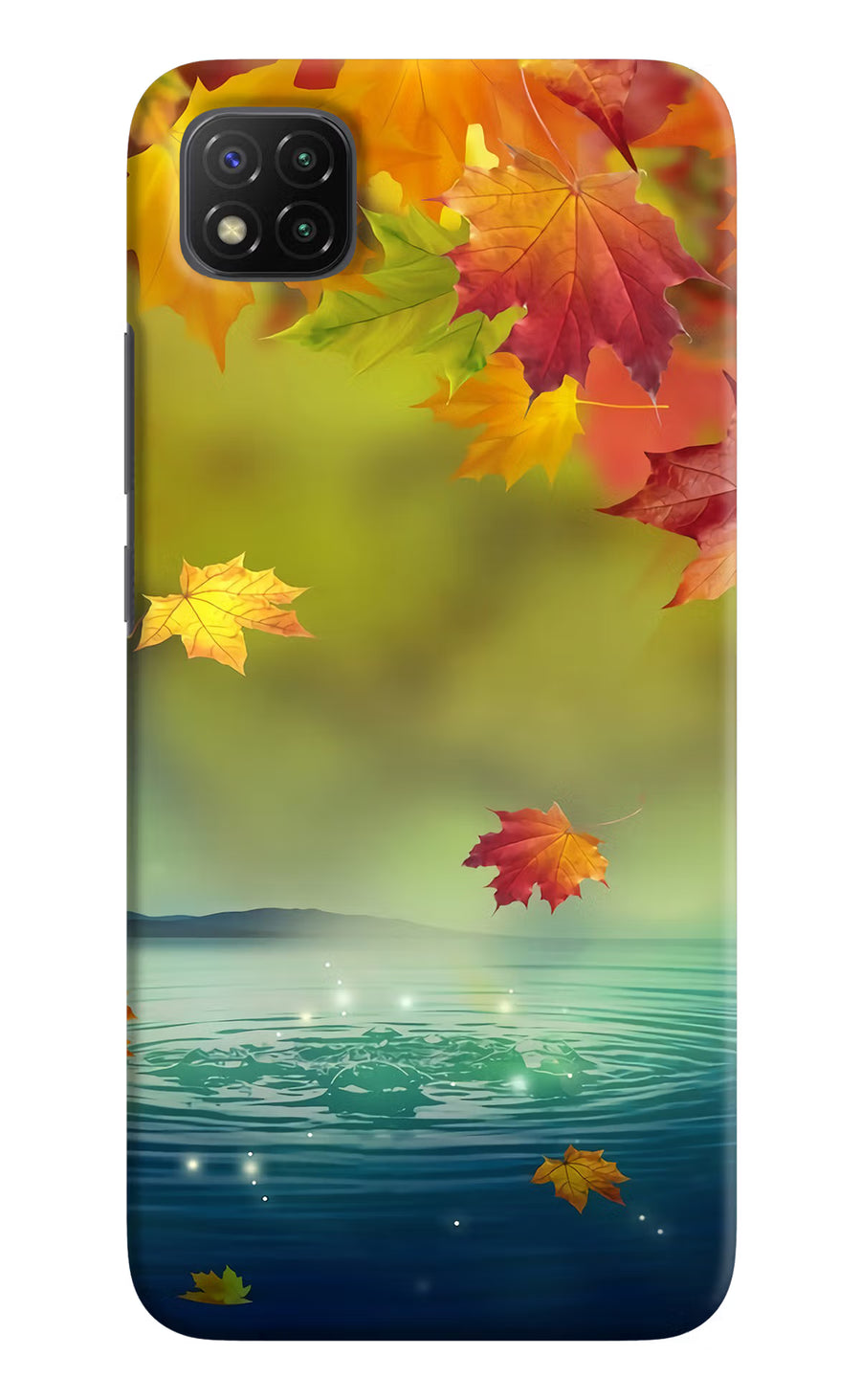 Flowers Poco C3 Back Cover, Hard case