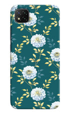 Flowers Poco C3 Hard Case Back Cover by Casekaro
