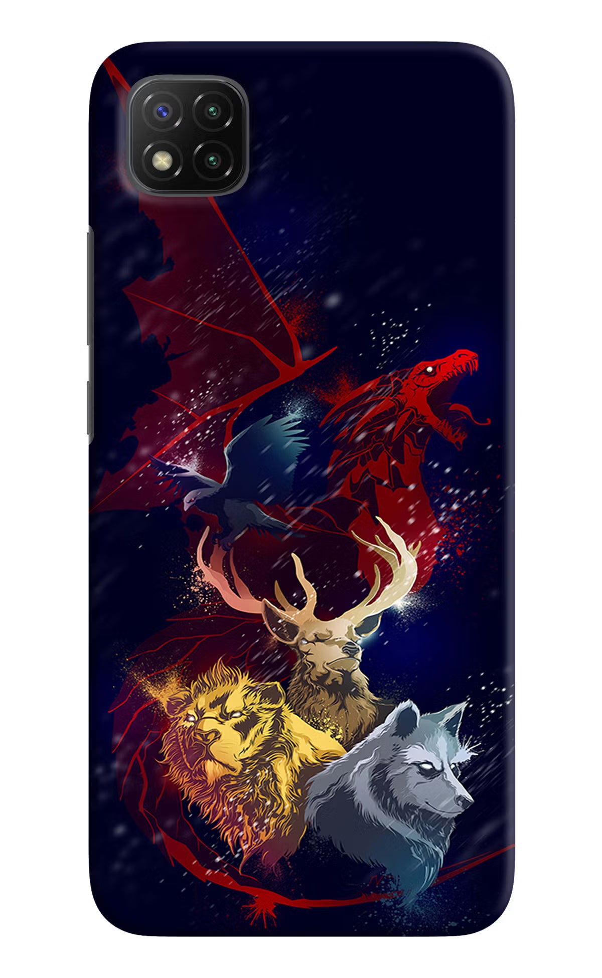 Game Of Thrones Poco C3 Hard Case Back Cover by Casekaro