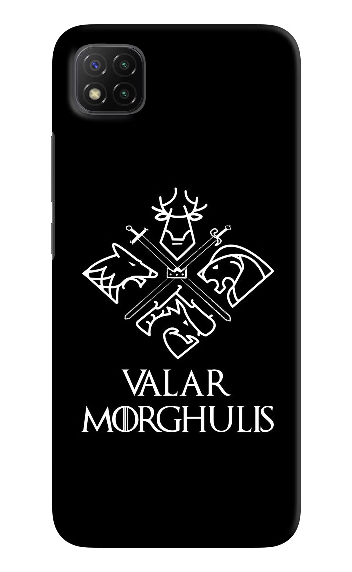 Valar Morghulis | Game Of Thrones Poco C3 Hard Case Back Cover by Casekaro