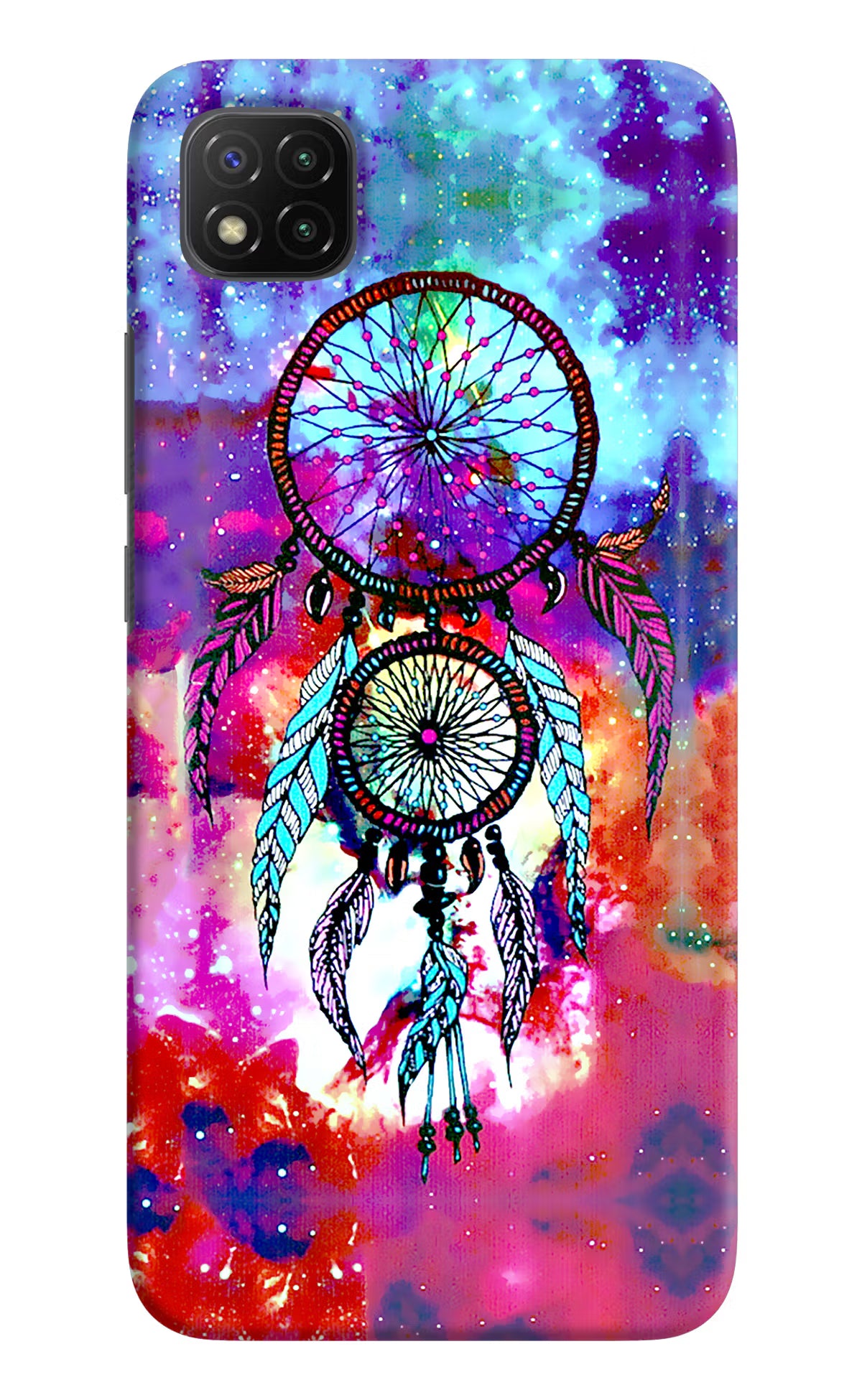 Dream Catcher Abstract Poco C3 Hard Case Back Cover by Casekaro