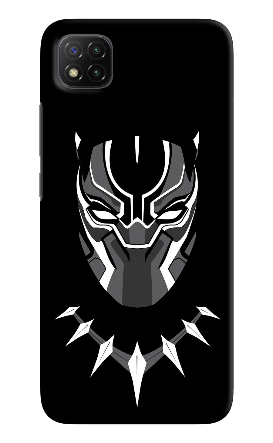 Black Panther Poco C3 Back Cover, Hard case
