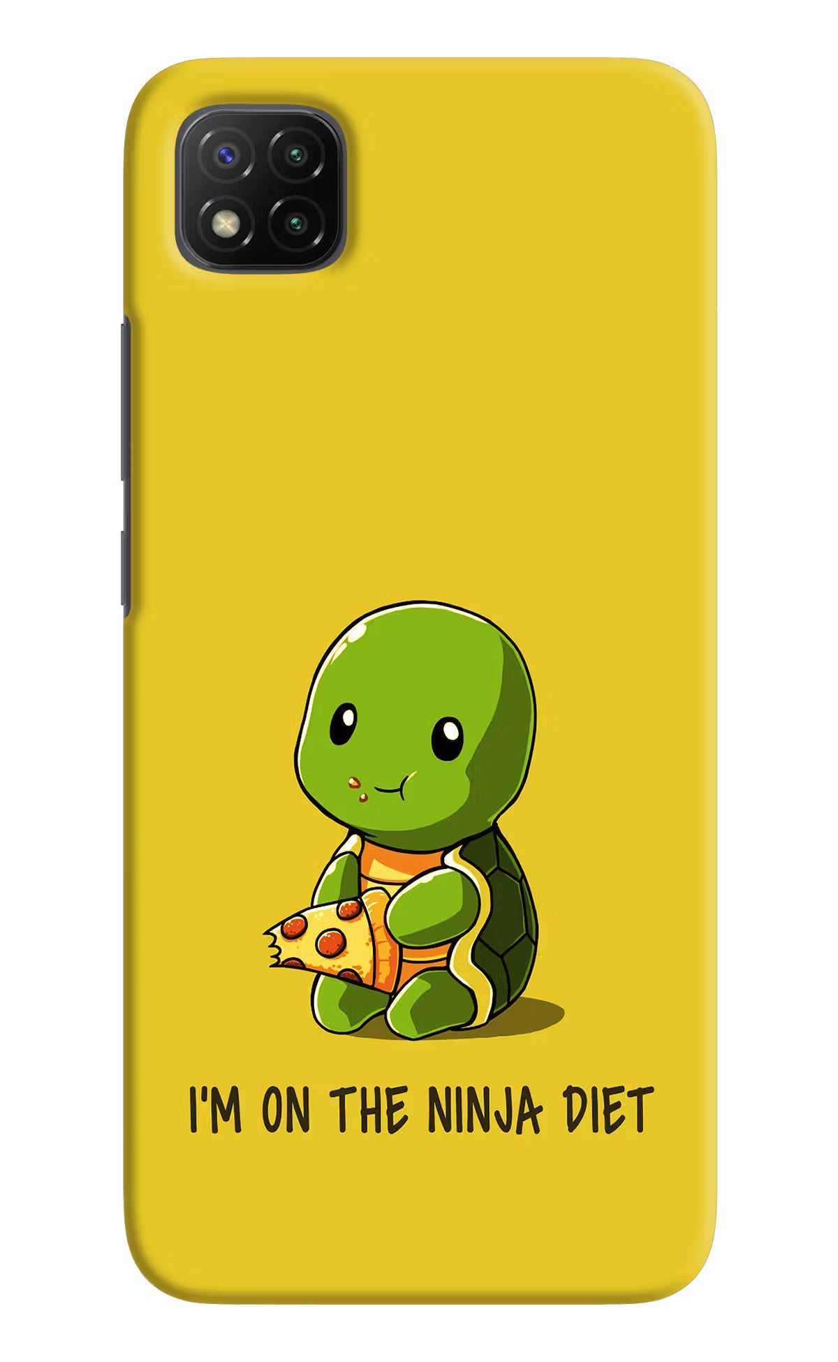 I'm on Ninja Diet Poco C3 Hard Case Back Cover by Casekaro