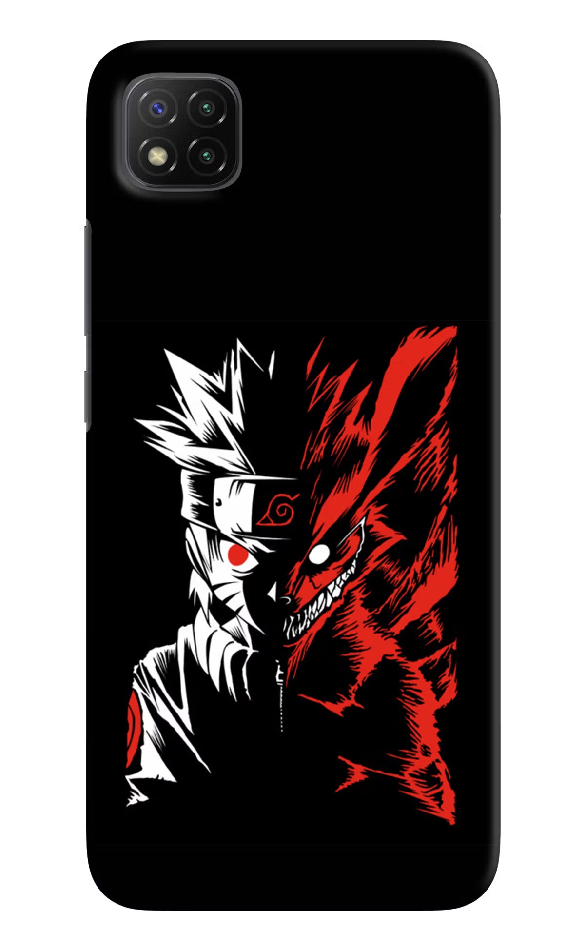 Naruto Two Face Poco C3 Hard Case Back Cover by Casekaro