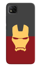 Ironman Poco C3 Hard Case Back Cover by Casekaro