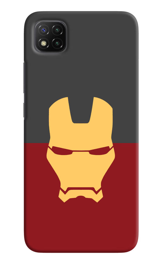 Ironman Poco C3 Hard Case Back Cover by Casekaro