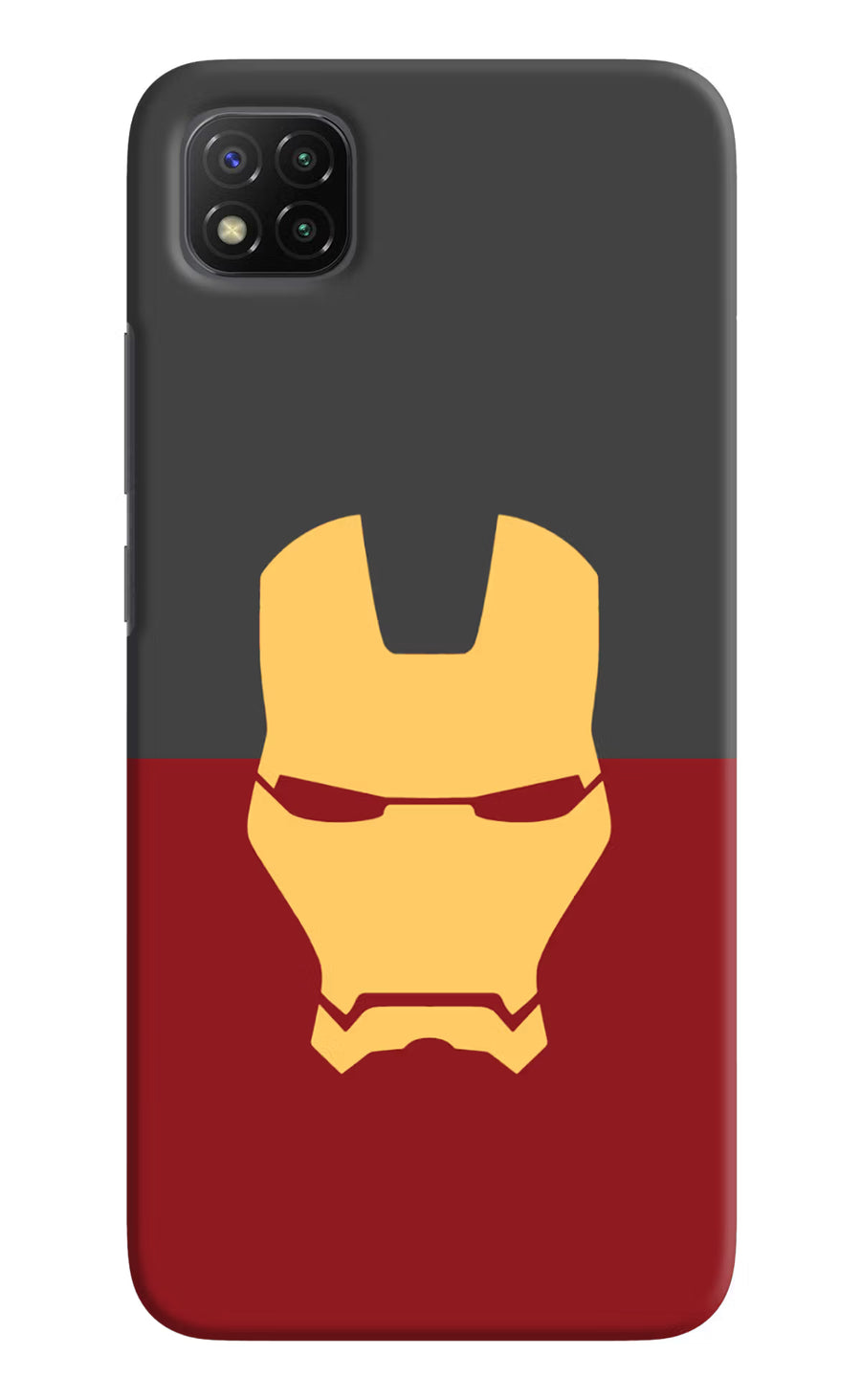 Ironman Poco C3 Back Cover, Hard case