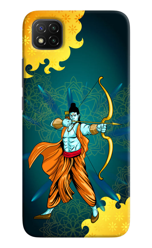 Lord Ram - 6 Poco C3 Hard Case Back Cover by Casekaro