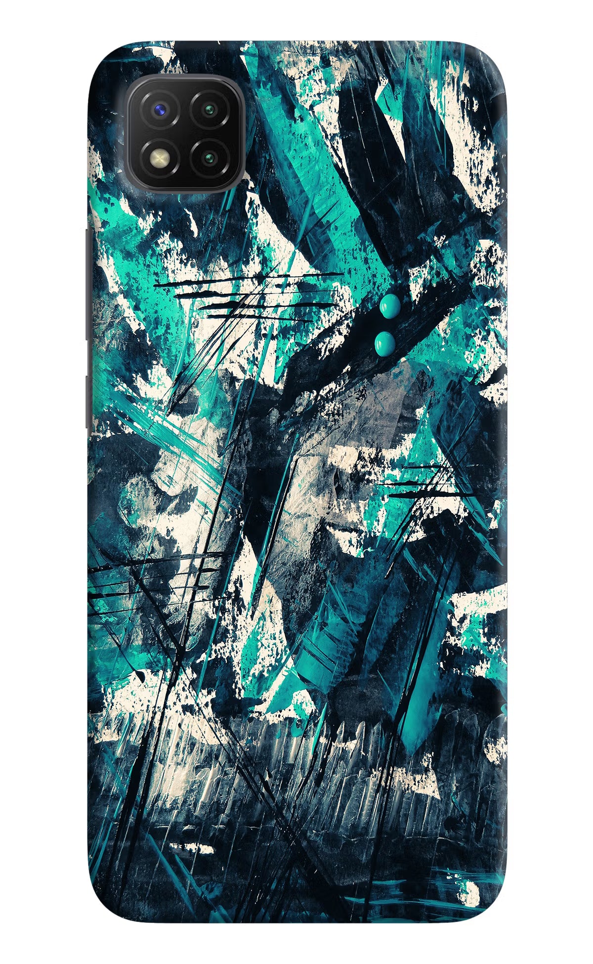 Artwork Poco C3 Hard Case Back Cover by Casekaro