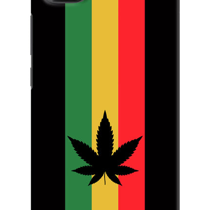 Weed Flag Poco C3 Hard Case Back Cover by Casekaro