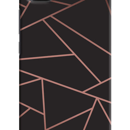 Geometric Pattern Poco C3 Hard Case Back Cover by Casekaro