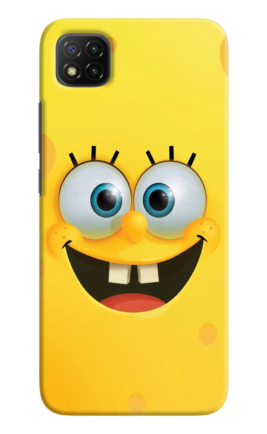 Sponge 1 Poco C3 Back Cover, Hard case