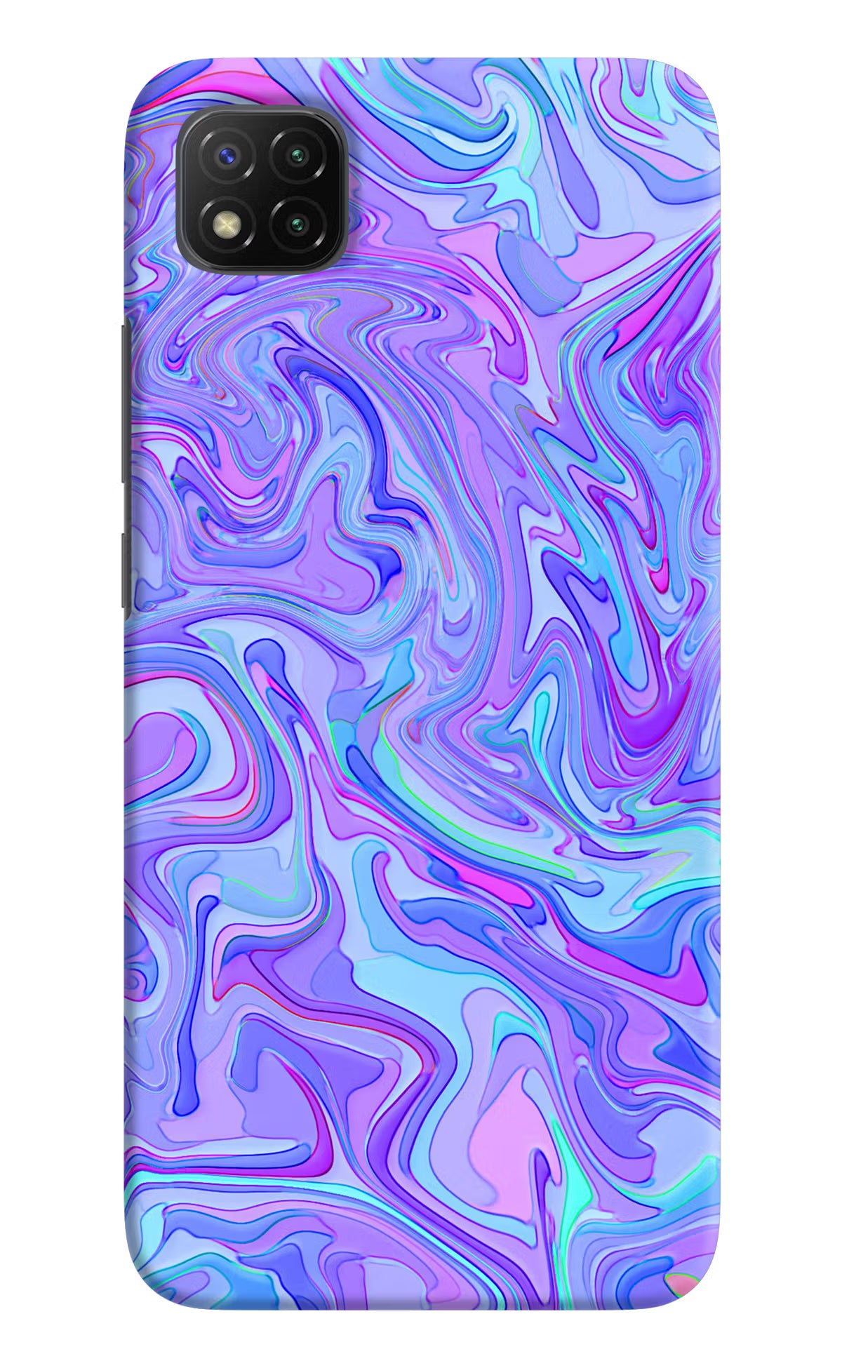 Glitter Poco C3 Hard Case Back Cover by Casekaro