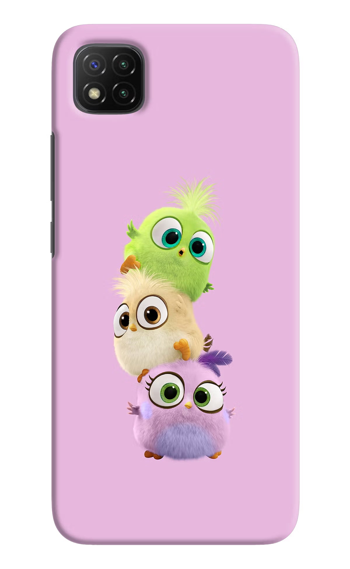 Cute Little Birds Poco C3 Hard Case Back Cover by Casekaro