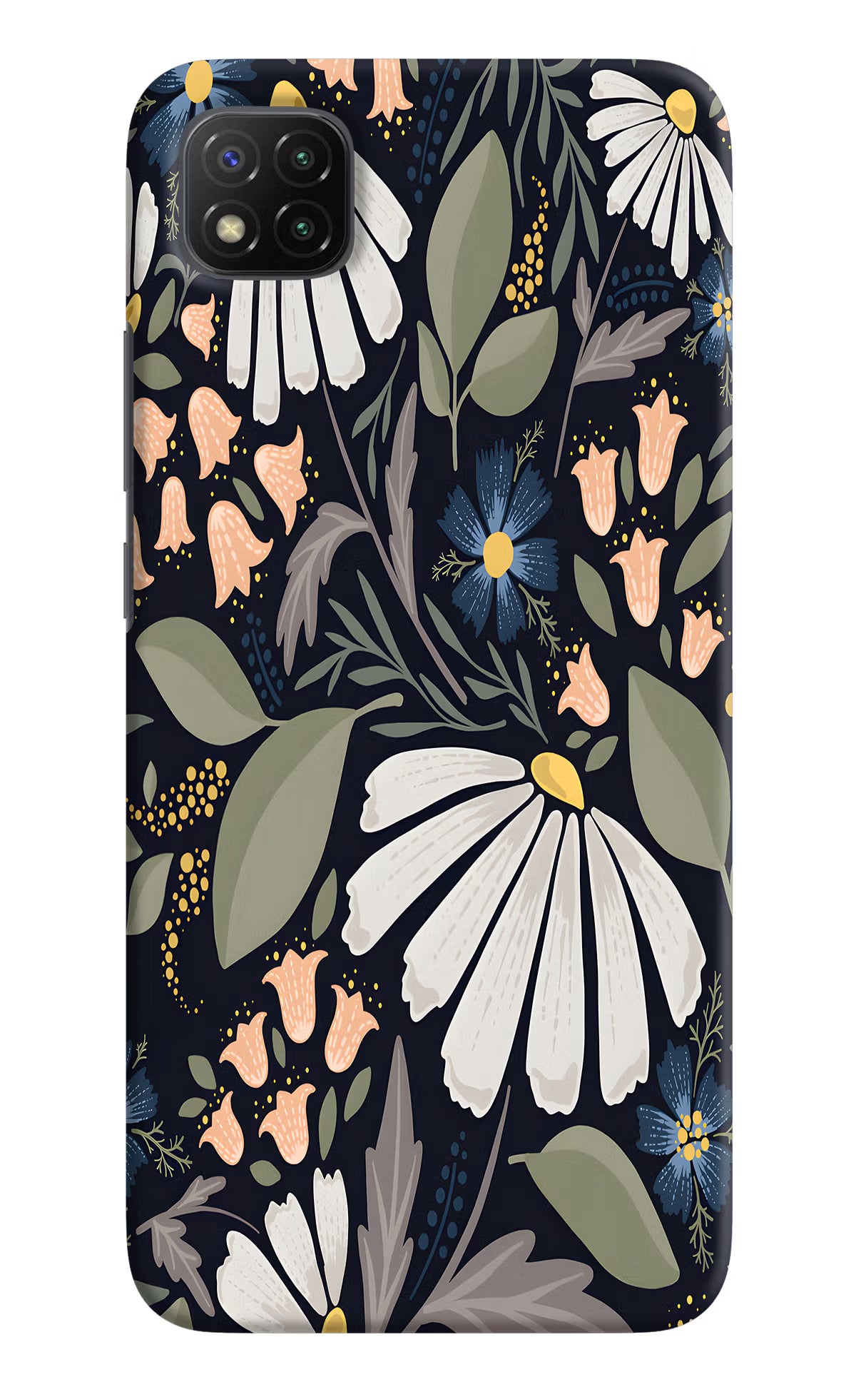 Flowers Art Poco C3 Hard Case Back Cover by Casekaro