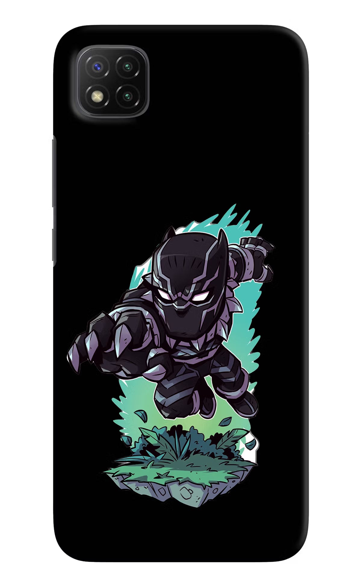 Black Panther Poco C3 Hard Case Back Cover by Casekaro