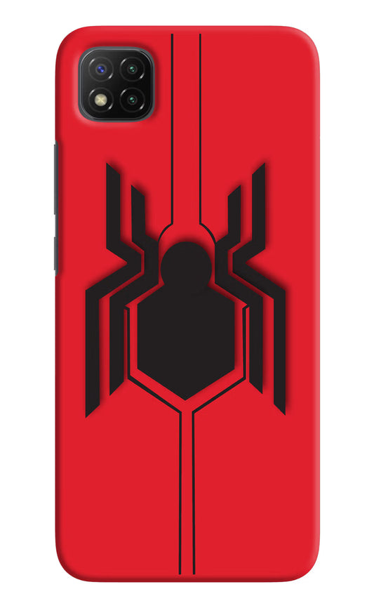 Spider Poco C3 Hard Case Back Cover by Casekaro