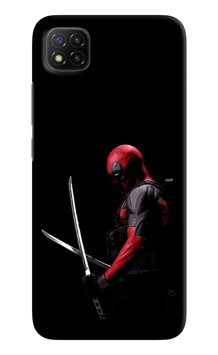 Deadpool Poco C3 Back Cover, Hard case