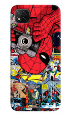 Spider Man Poco C3 Hard Case Back Cover by Casekaro