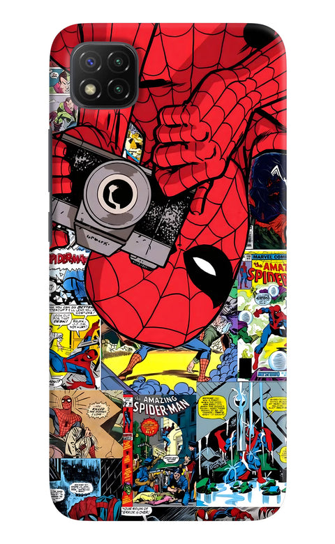 Spider Man Poco C3 Back Cover