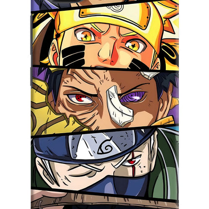 Naruto Character Poco C3 Hard Case Back Cover by Casekaro