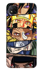 Naruto Character Poco C3 Hard Case Back Cover by Casekaro