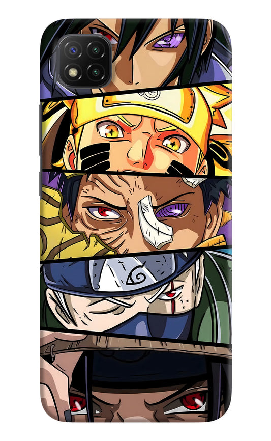Naruto Character Poco C3 Hard Case Back Cover by Casekaro