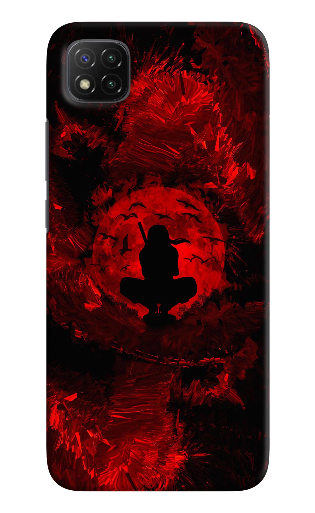 Itachi Uchiha Poco C3 Hard Case Back Cover by Casekaro