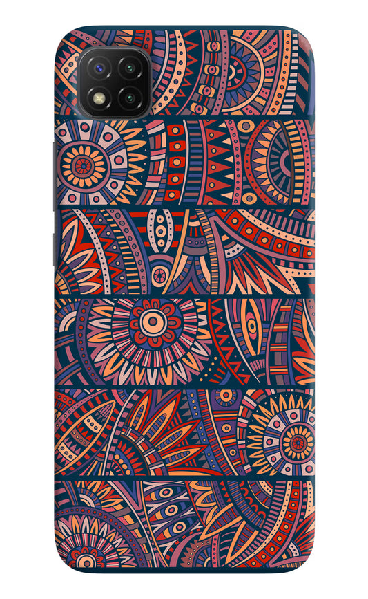 African Culture Design Poco C3 Hard Case Back Cover by Casekaro