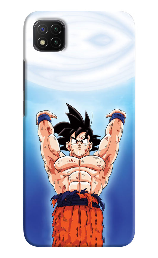 Goku Power Poco C3 Hard Case Back Cover by Casekaro
