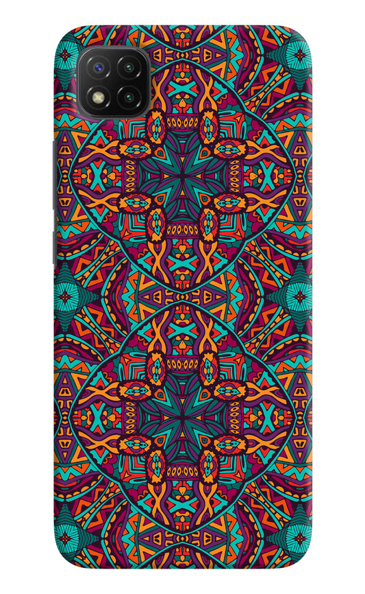 Colour Mandala Poco C3 Hard Case Back Cover by Casekaro