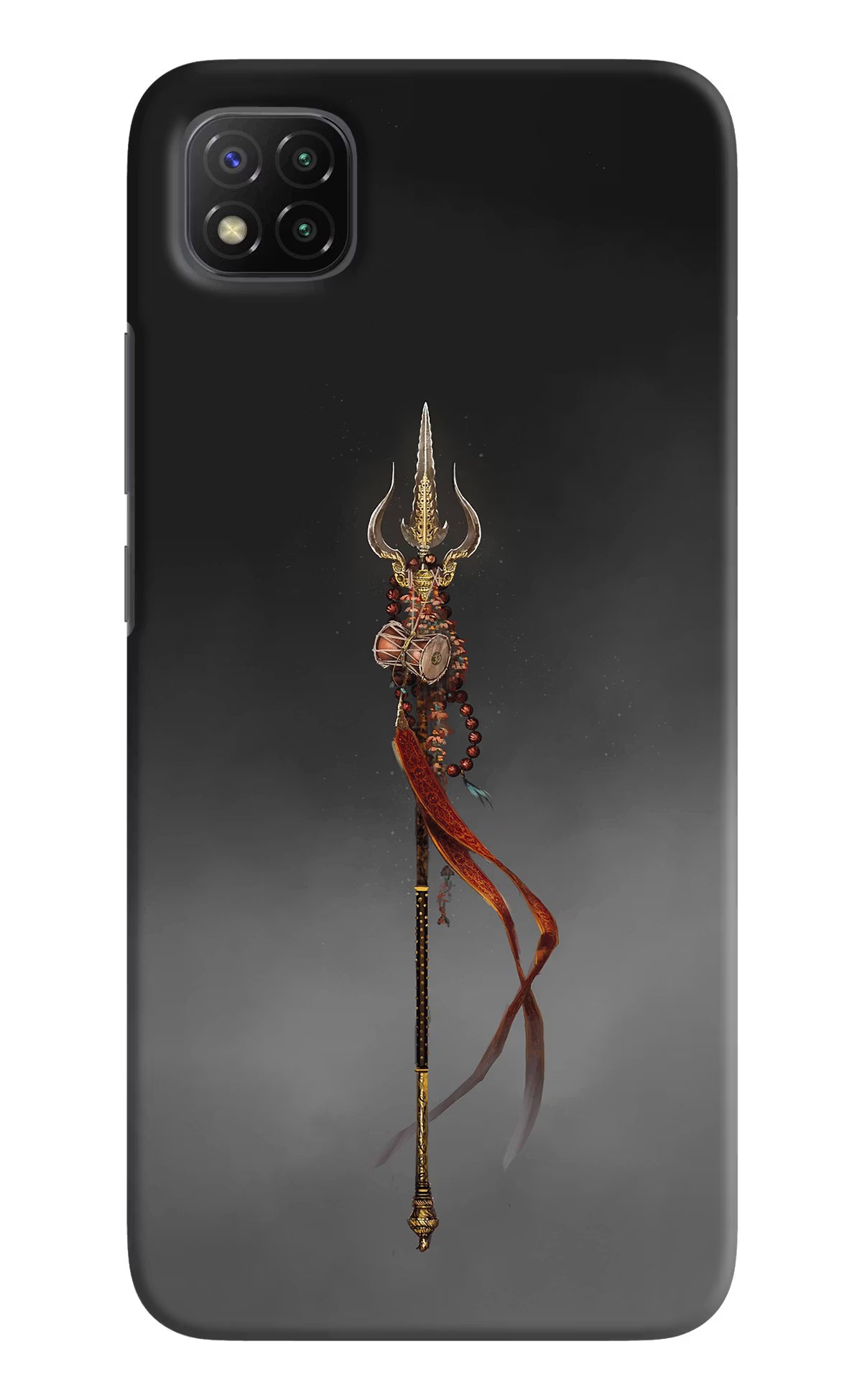 Shiv Trishul Poco C3 Hard Case Back Cover by Casekaro