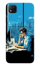 Focused Hustler (AI Generated) Poco C3 Hard Case Back Cover by Casekaro