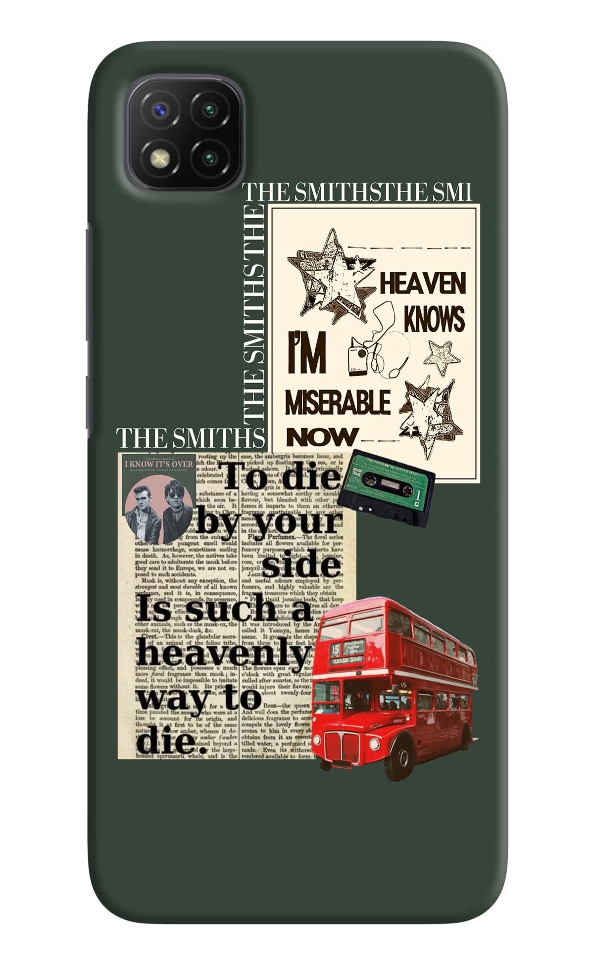 The Smiths Poco C3 Hard Case Back Cover by Casekaro