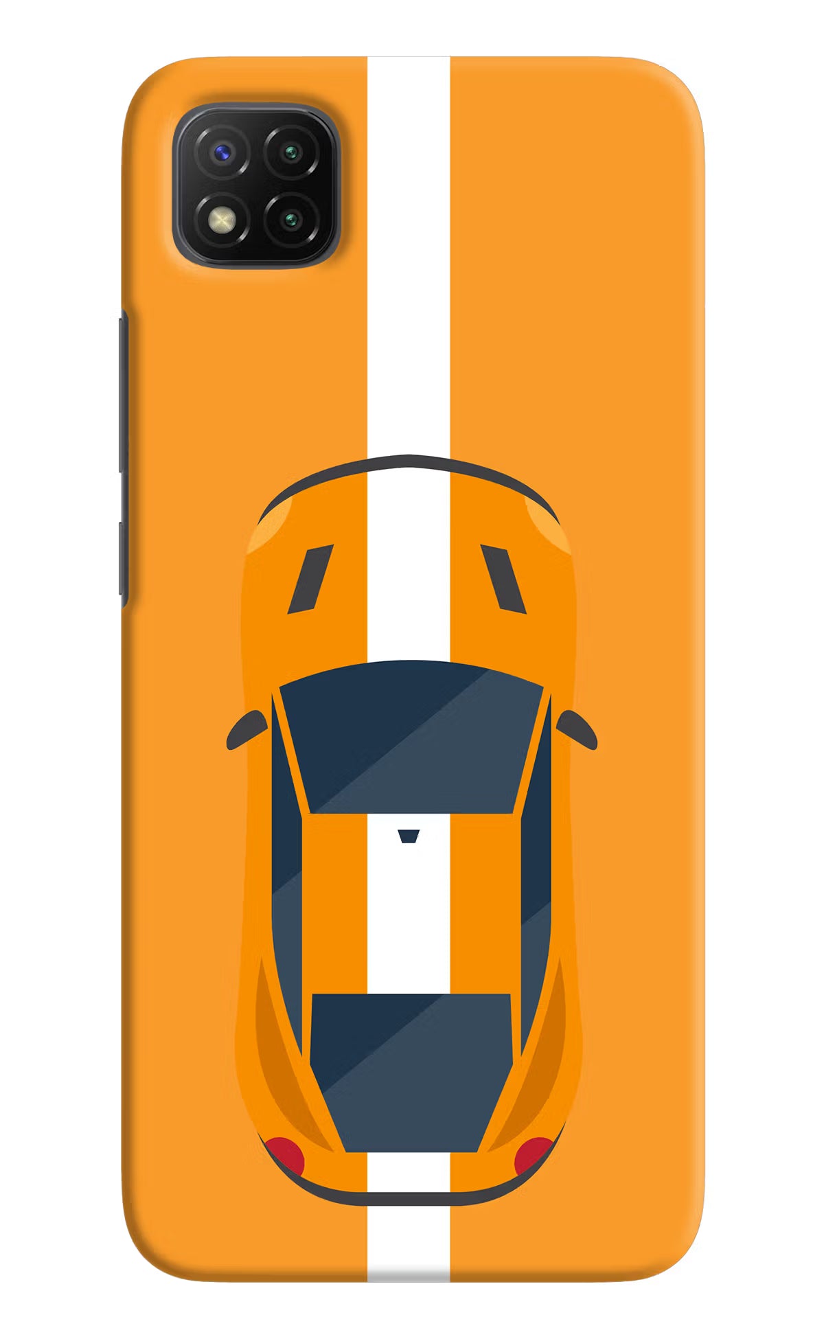 Highway Pursuit Poco C3 Hard Case Back Cover by Casekaro