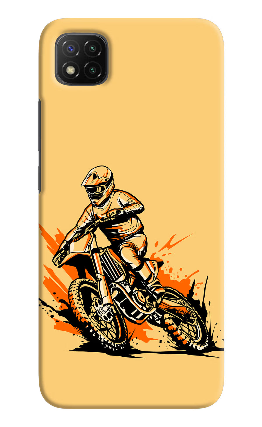 Off-Road Fury Poco C3 Back Cover, Hard case