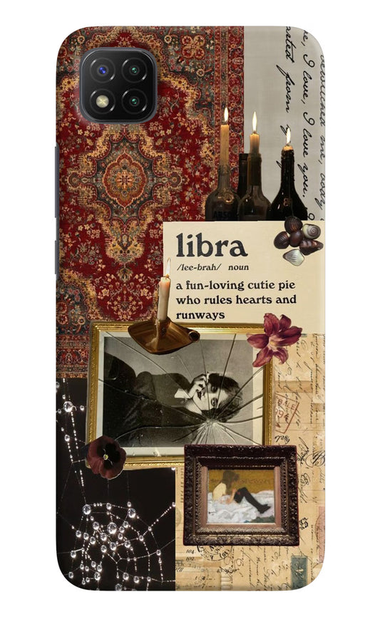 Libra Zodiac Poco C3 Hard Case Back Cover by Casekaro