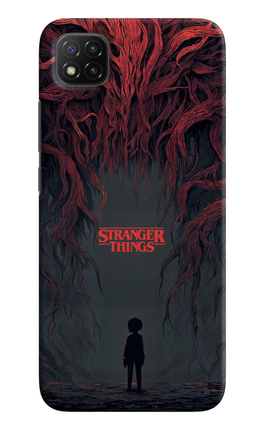 Ordinary Things Dark Side Poco C3 Hard Case Back Cover by Casekaro