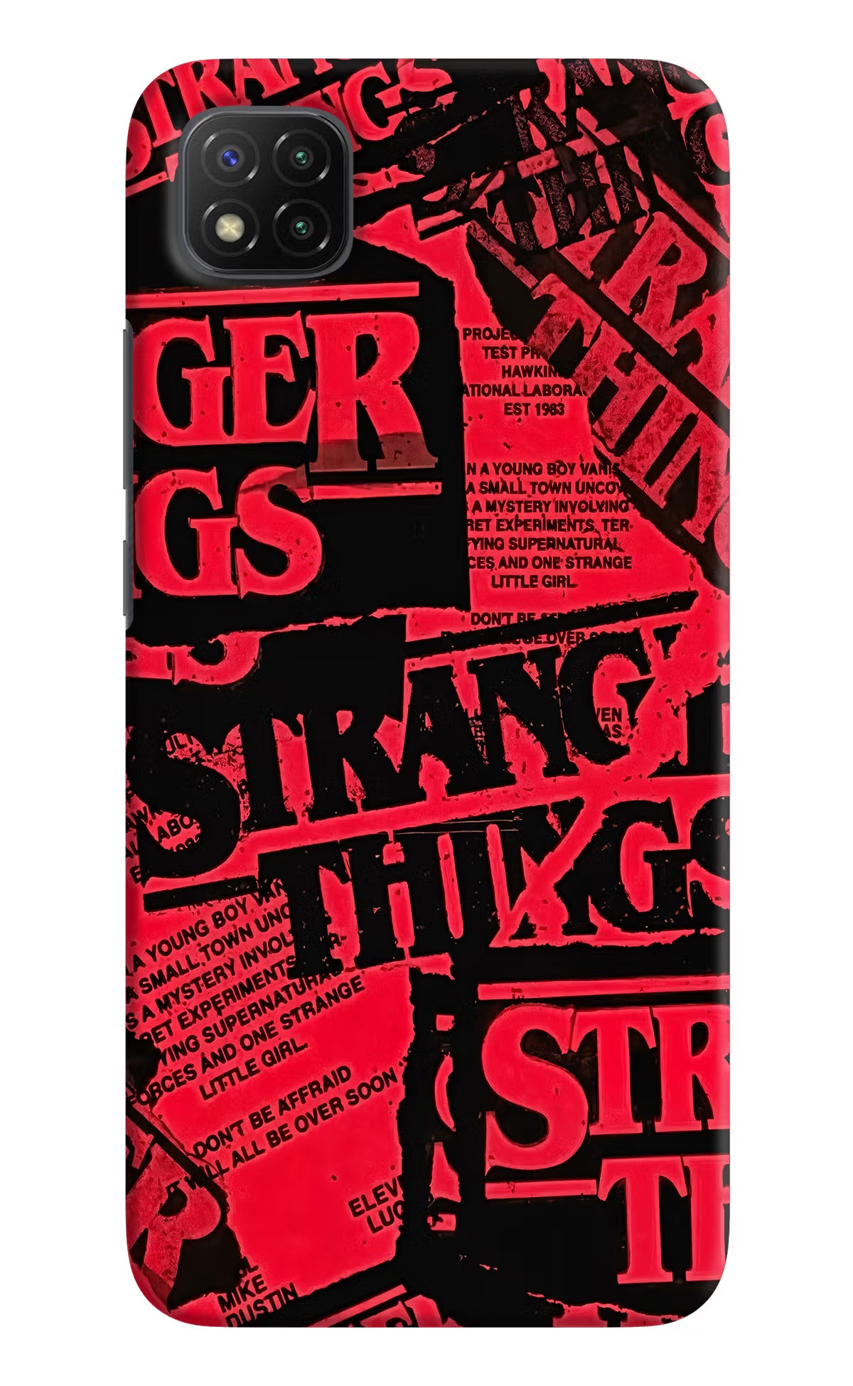 Ordinary Things Poco C3 Hard Case Back Cover by Casekaro