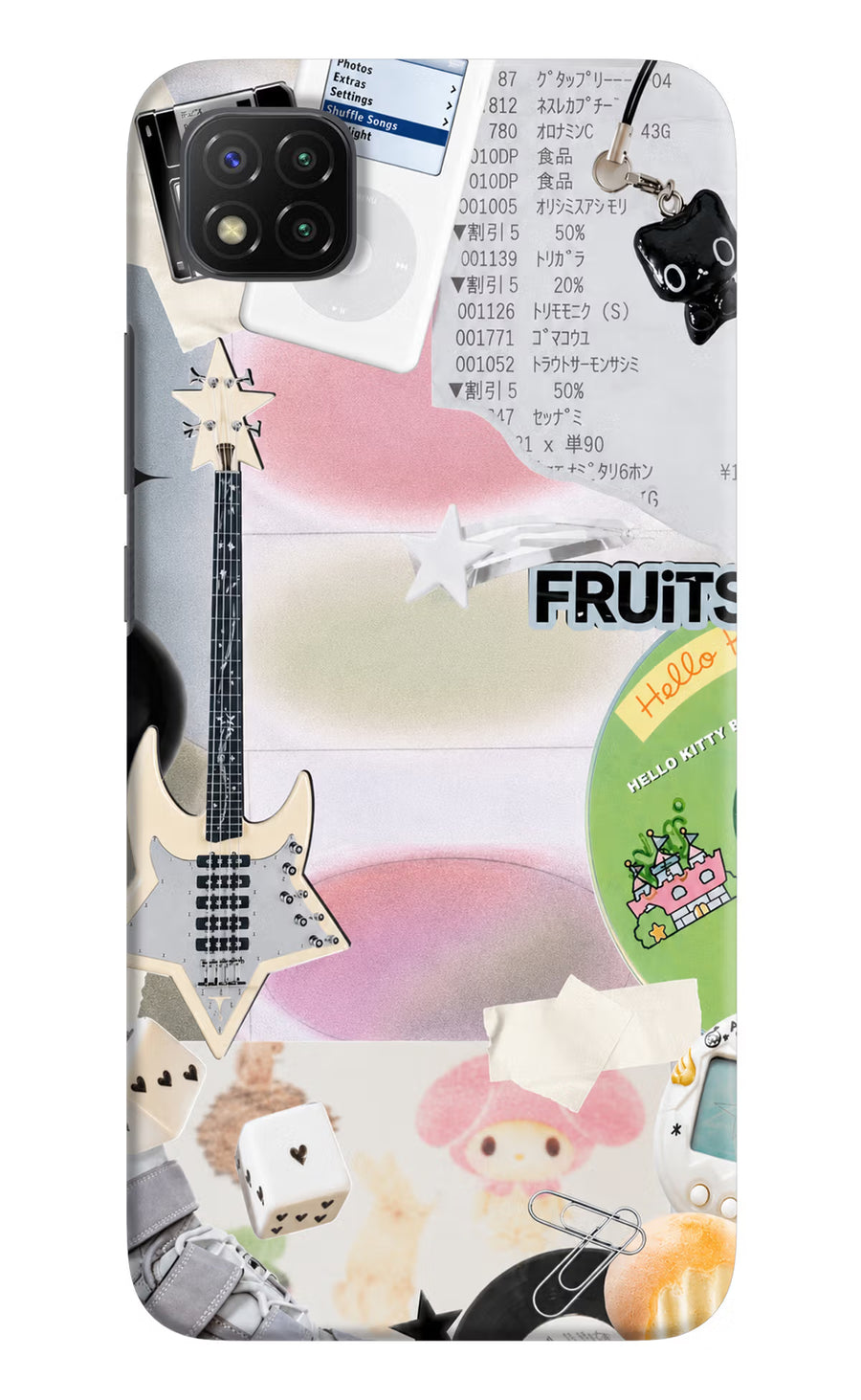 Softcore case Poco C3 Back Cover, Hard case