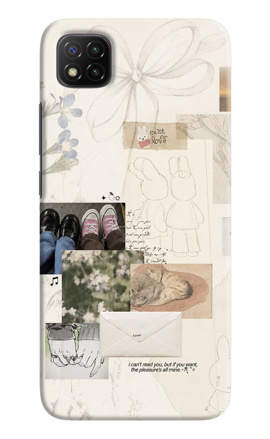 Soft Aesthetic Poco C3 Back Cover