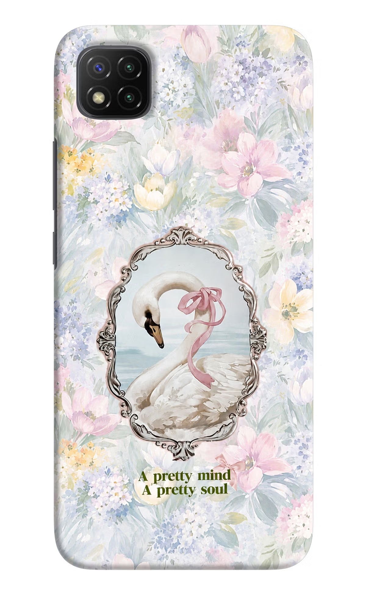 Pretty Mind Pretty Soul Poco C3 Back Cover