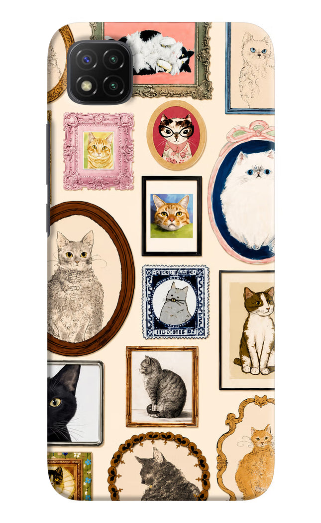 Mirror Cats Poco C3 Hard Case Back Cover by Casekaro